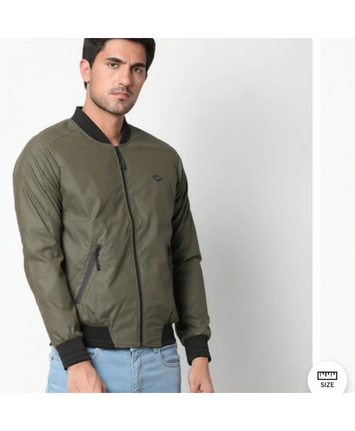 Buy Spykar Olive Green Navy Blue Polyester Full Sleeve Casual Jacket For  Men (Size: S)-MJK-02BBLW-018-Olive Green Navy Blue at Amazon.in