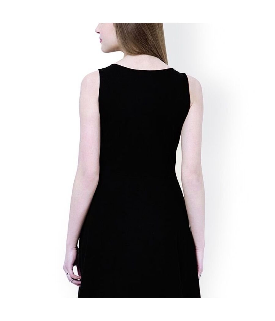 Short A line      Black Dress