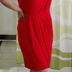 Fiery Red Dress