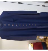 Navy Blue Nawabi Style Long sleeve jacket