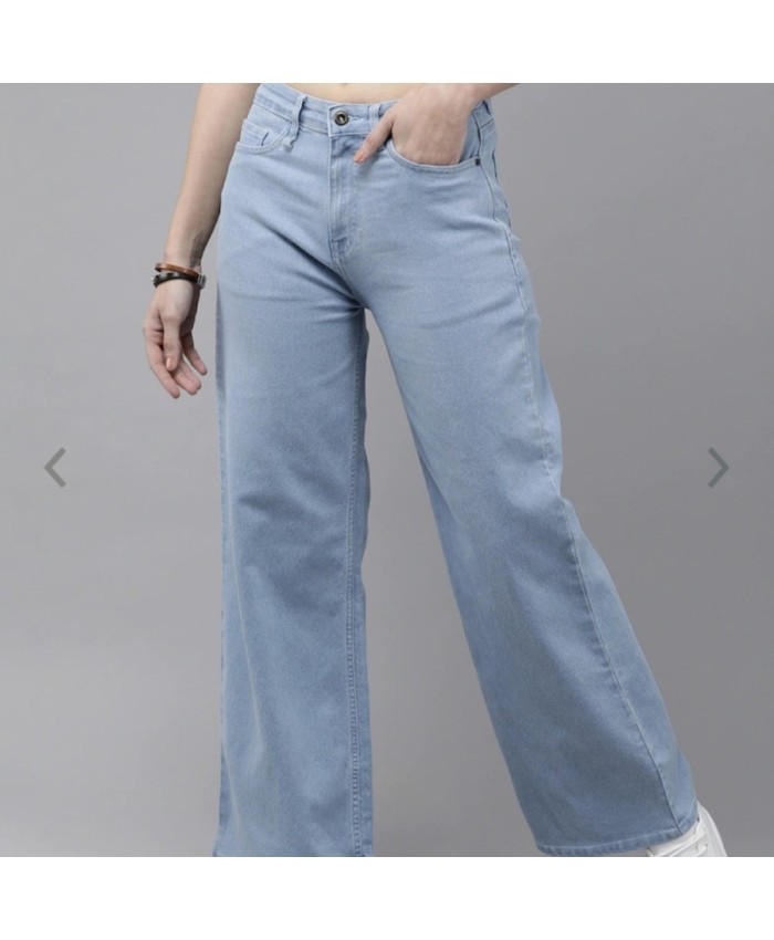 Jeans & Trousers | Roadster Light Blue Jeans For Women | Freeup