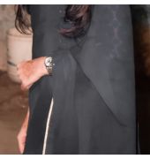 Black colour saree blouse