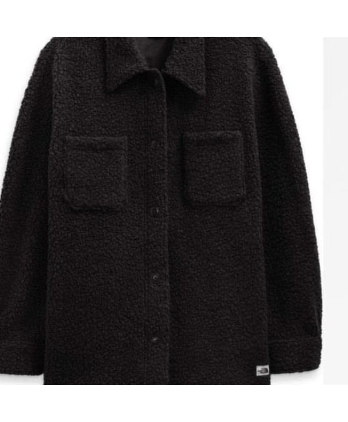DKNY Black Faux Fur Trim Puffer Jacket for Women Online India at Darveys.com