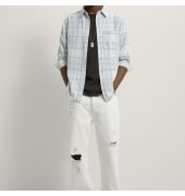 Zara white jeans