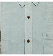 French Connection Light Blue Linen Shirt