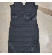 black bandage dress