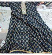 Black anarkali