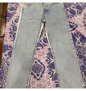 Mango-dual tone jeans
