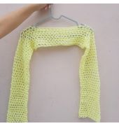 Hand crocheted sleeves