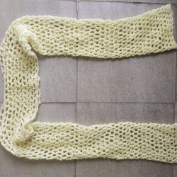 Hand crocheted sleeves