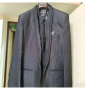 Black 5 piece suit set 44size India