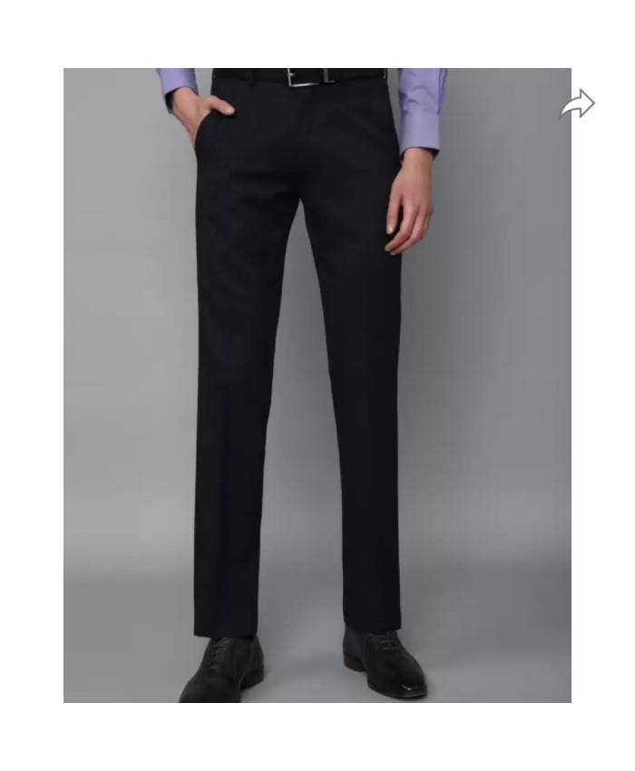 Buy Louis Philippe Grey Trousers Online - 177873 | Louis Philippe