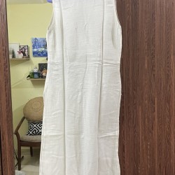 Thori off white kurta