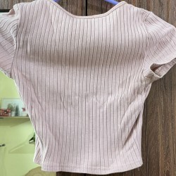 Pink crop top