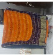 Orange coloured saree