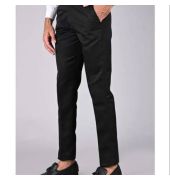 Cotton solid Regular Fit Mens Formal Trouser