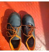 Steel toe Synthetic leather safety shoe