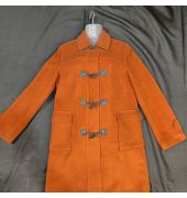 CMG brand orange over coat