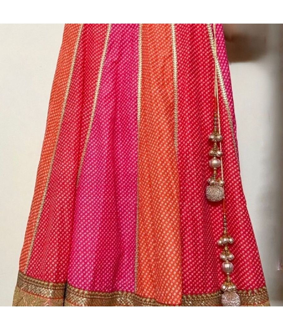 Multicolored Lehenga Worn 1 time only