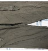 Women olive green regular fit solid joggers