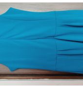 Beautiful Dress Sea Blue Colour