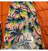 TROPICAL MULTICOLOR WRAP SKIRT PERFECT FOR BEACH WEAR
