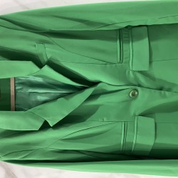 Green Statement Blazer For Women