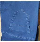 Unisex blue jeans