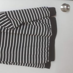 Plus Size Women Striped Top