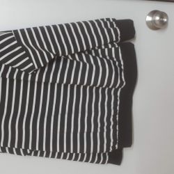 Plus Size Women Striped Top