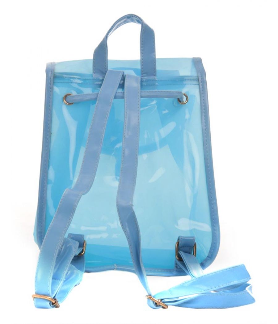 Aliado PVC Solid Mint Tuck Lock Backpack Combo 