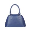 Aliado Faux Leather Blue   Coloured Zipper Closure  Handbag