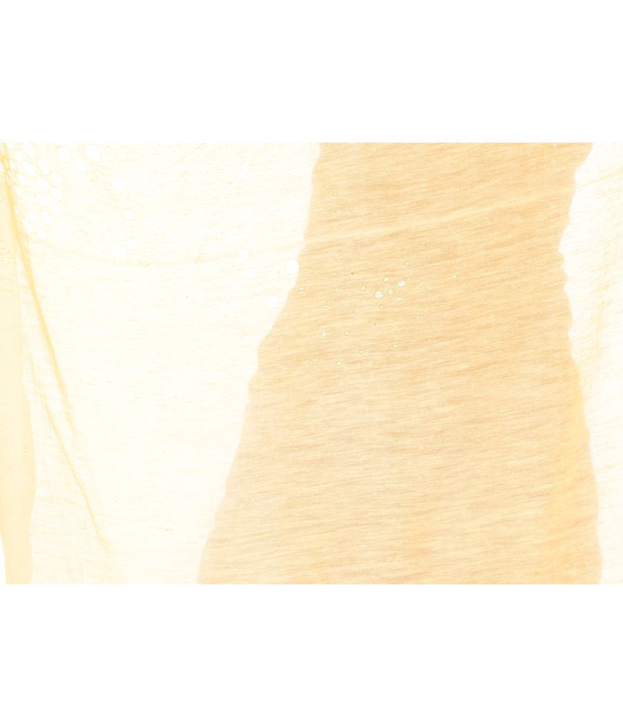 Beck Sonder Gaard Cotton/Silk Printed Orange Scarf 