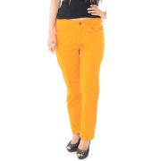 Pepe Jeans Solid Orange Straight Fit Jeans