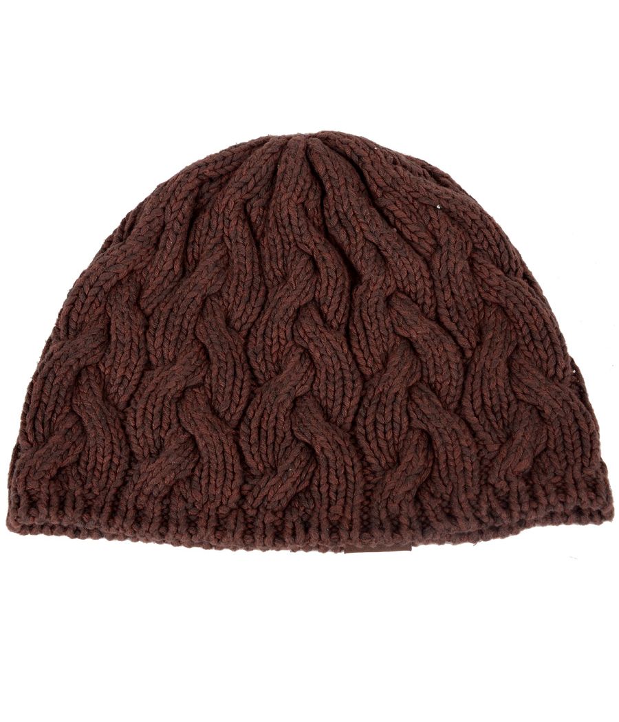 UCG Australia Brown Woollen Knitted Beanic Cap