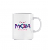 Joy N Fun - BEST        MOM -  Printed Coffee Mug, 320ml, White