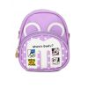 Envie Purple Colour Printed Backpack for School Girls