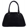 Aliado Faux Leather Black Coloured Zipper Closure Handbag