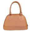 Aliado Faux Leather Bronze Coloured Zipper Closure Handbag