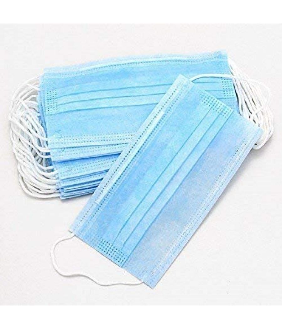 Mask-3ply Disposable Mouth Masks 10 pcs Nose Mask Dust Mask Pollution Mask (Color May Vary) Material: Eco-Friendly Cotton, Breathable and absorbent