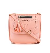 Aliado Polyester Peach Colour Sling bag for Women's (P34V1017)