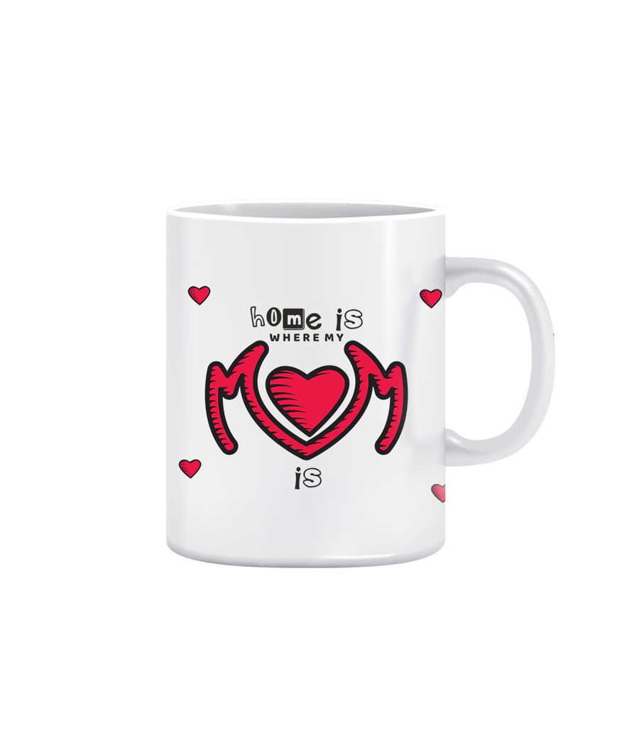 Joy N Fun -      MOM-  Printed Coffee Mug, 320ml, White