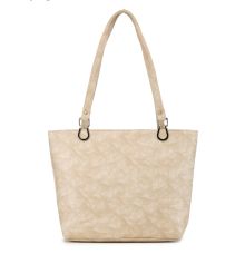 Aliado Polyester Beige Color Casual Handbags for Women's (P38V1017)