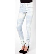 ASOS White & Blue Shaded Jeans