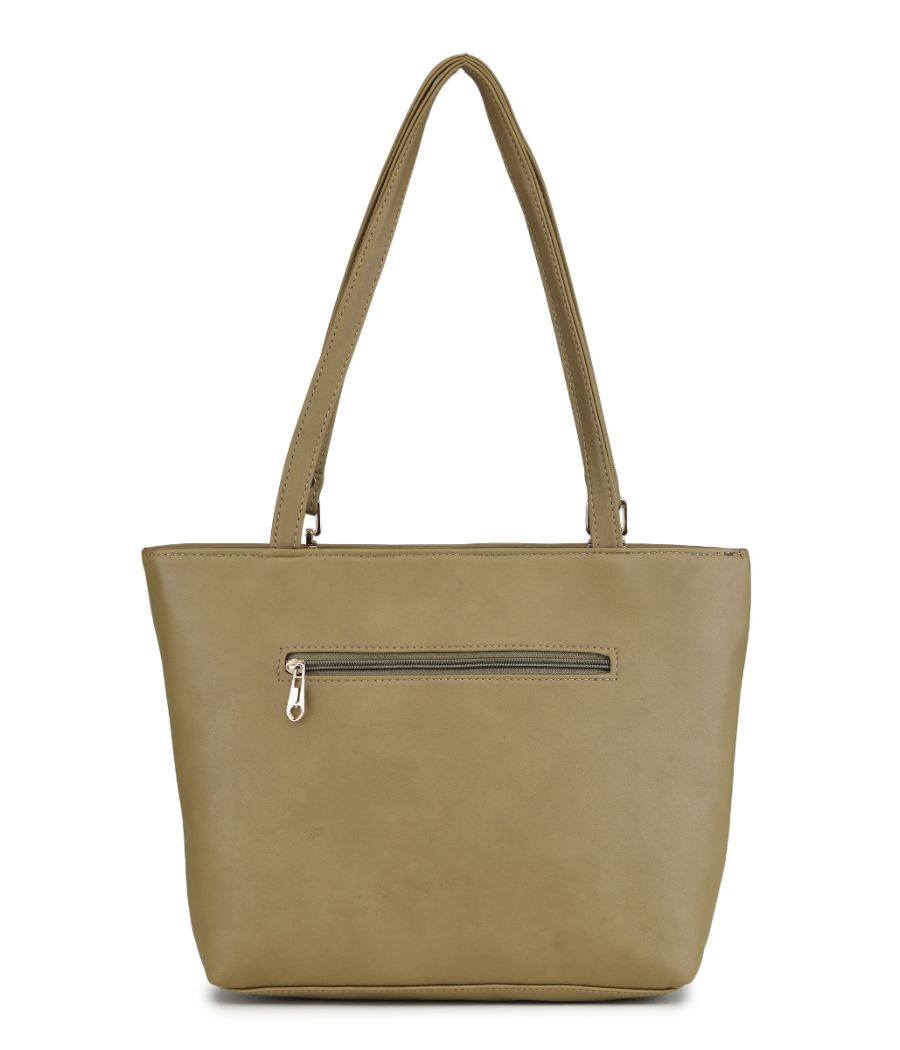 Aliado Polyester Sea Green Color Casual Handbags for Women's (P39V1017)