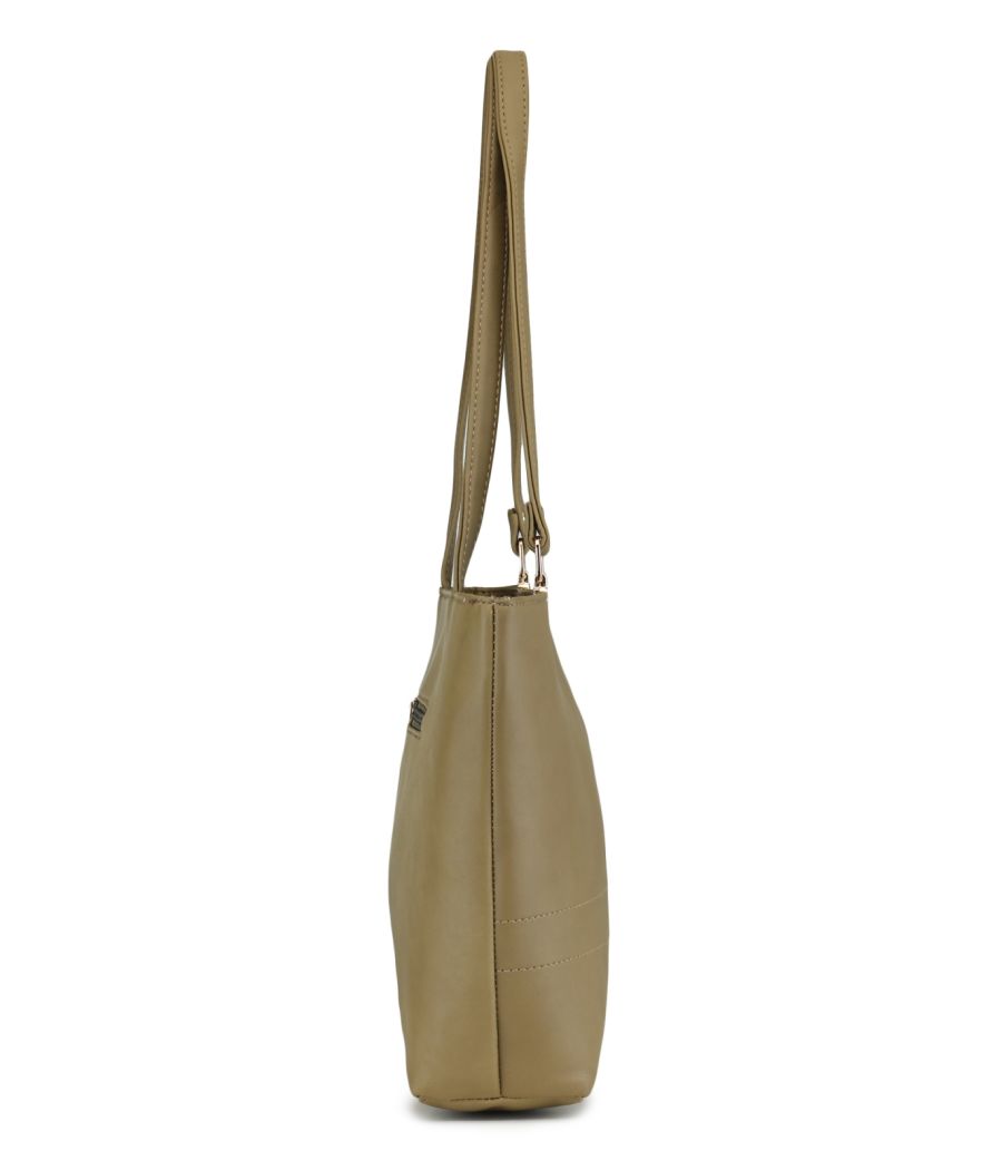 Aliado Polyester Sea Green Color Casual Handbags for Women's (P39V1017)
