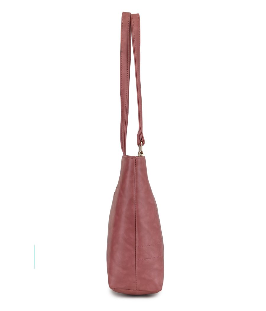 Aliado Polyester Purple Color Casual Handbags for Women's (P40V1017)