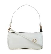 Aliado Polyester White Colour Sling bag for Women's (P52V1017)