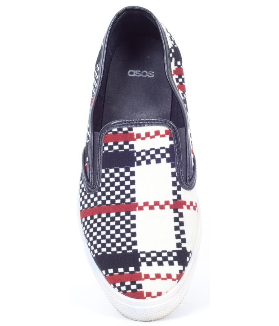 Asos Geometric Print Loafers