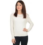Lindiex White Knitted Sweater